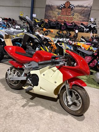 Mini Moto GP Roja y Blanca