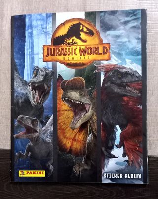 Cambio cromos album Cromos Jurassic World Dominio 