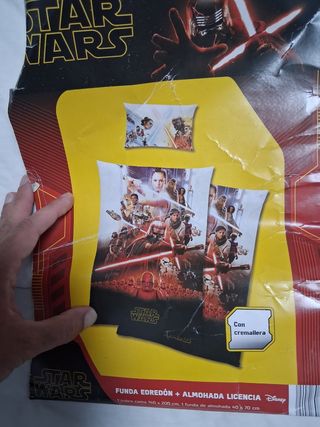 Funda Nórdica + Funda Almohada Star Wars