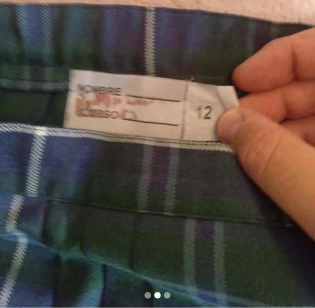 Falda Plisada Tartán Trinity College