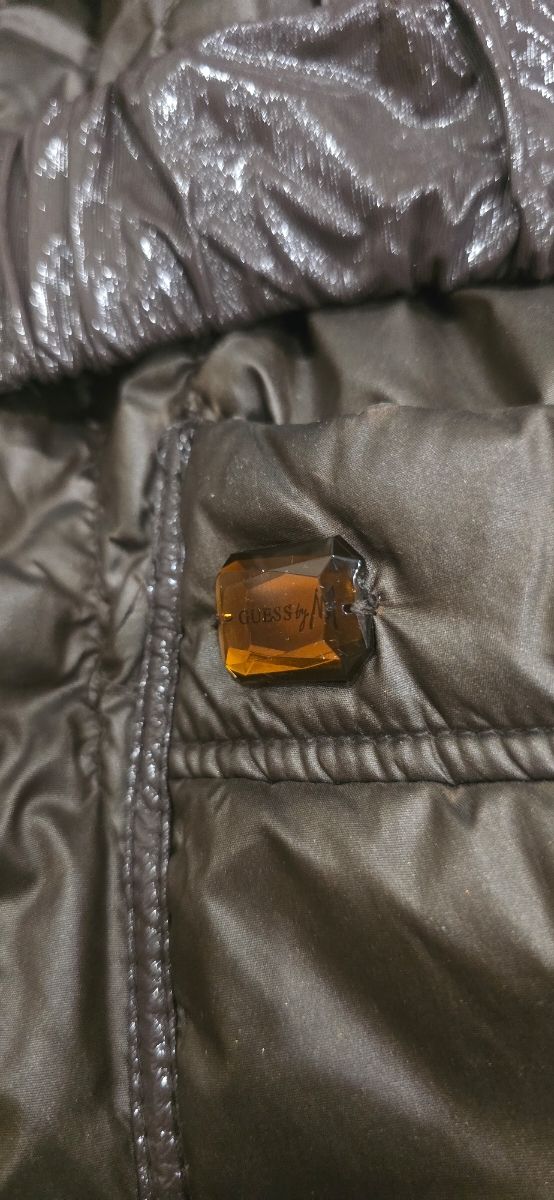 Guess by Marciano Plumas Largo Marrón