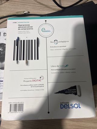 Operaciones administrativas de compraventa