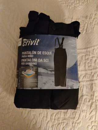 Pantalón de esquí Crivit para niño 
Color negro