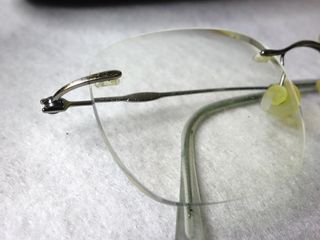 Montura gafas Silhouette en su estuche