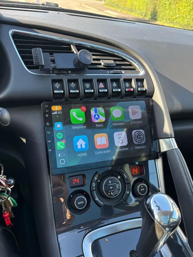 Radio pantalla CARPLAY GPS para Peugeot 3008 5008