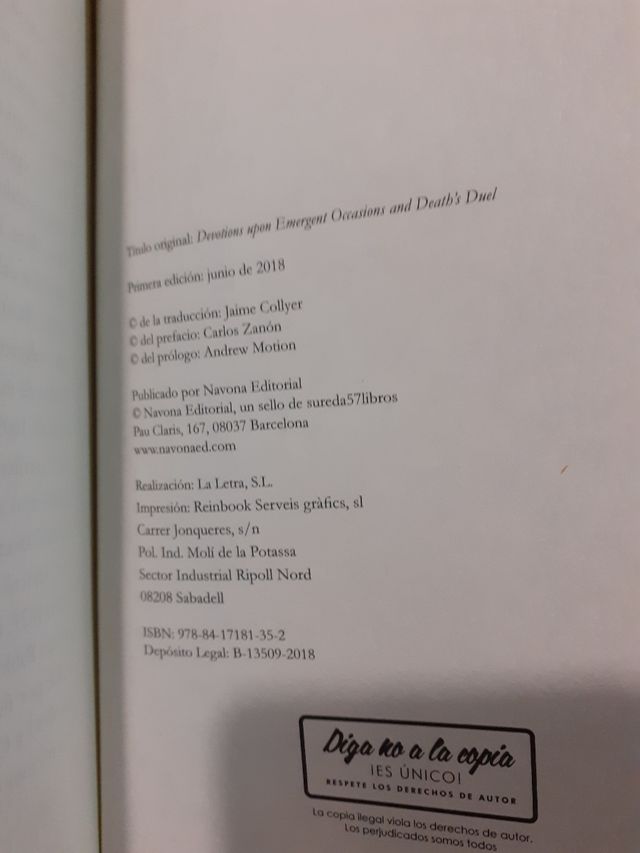John Donne, Devociones y duelo por la muerte