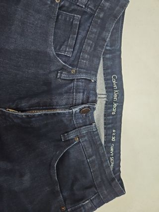 Pantalón Calvin Klein Jeans Azul Talla S