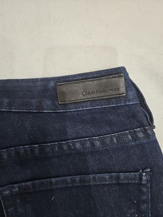 Pantalón Calvin Klein Jeans Azul Talla S