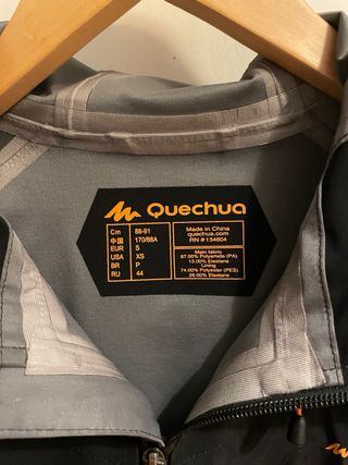 Chaqueta impermeable Quechua hombre