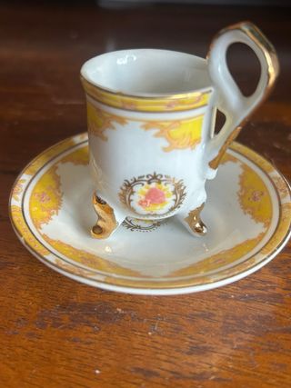 Set 4 tazzine mignon vintage da collezione