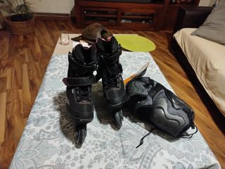 Patines Oxelo con protecciones, Talla 40