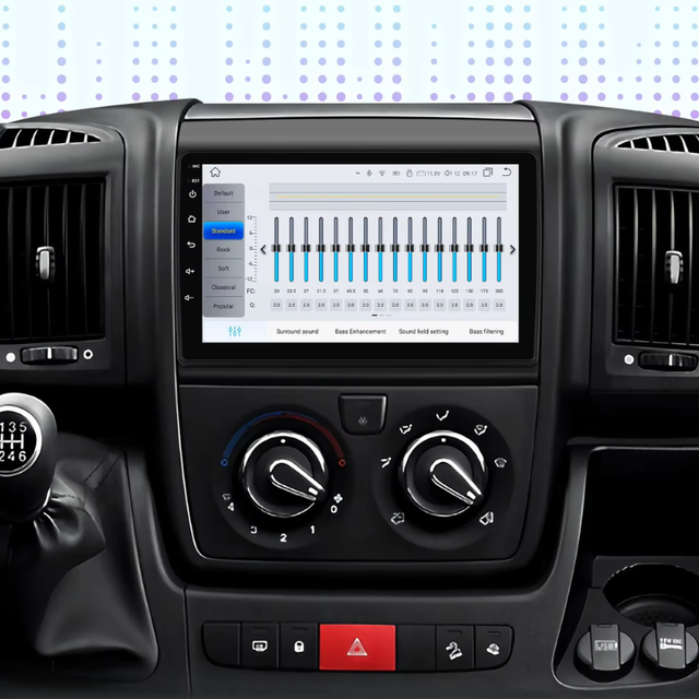 Radio Pantalla CARPLAY gps para Fiat Ducato Boxer