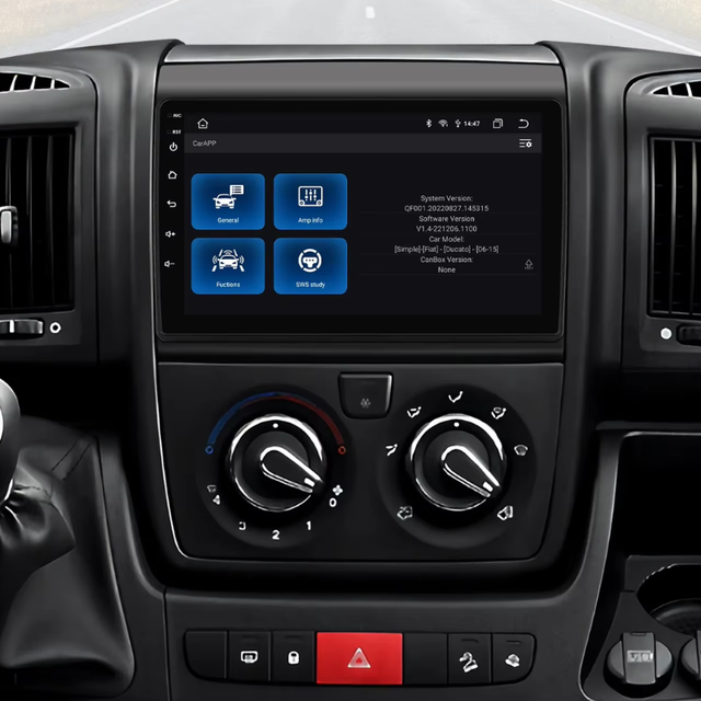 Radio Pantalla CARPLAY gps para Fiat Ducato Boxer