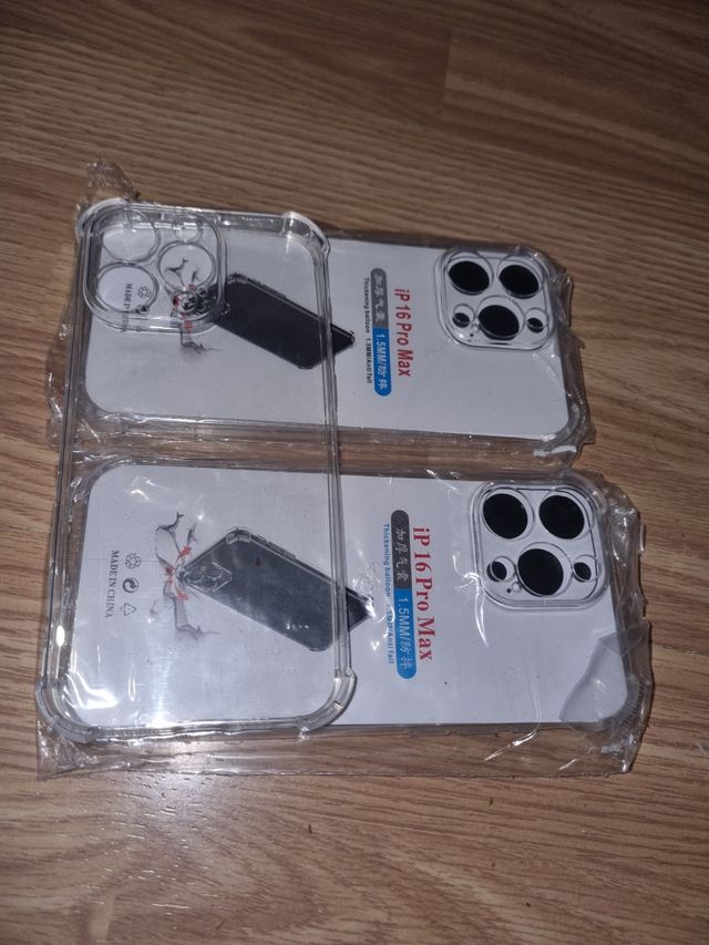 Fundas iPhone 16 Pro Max (3 unidades)