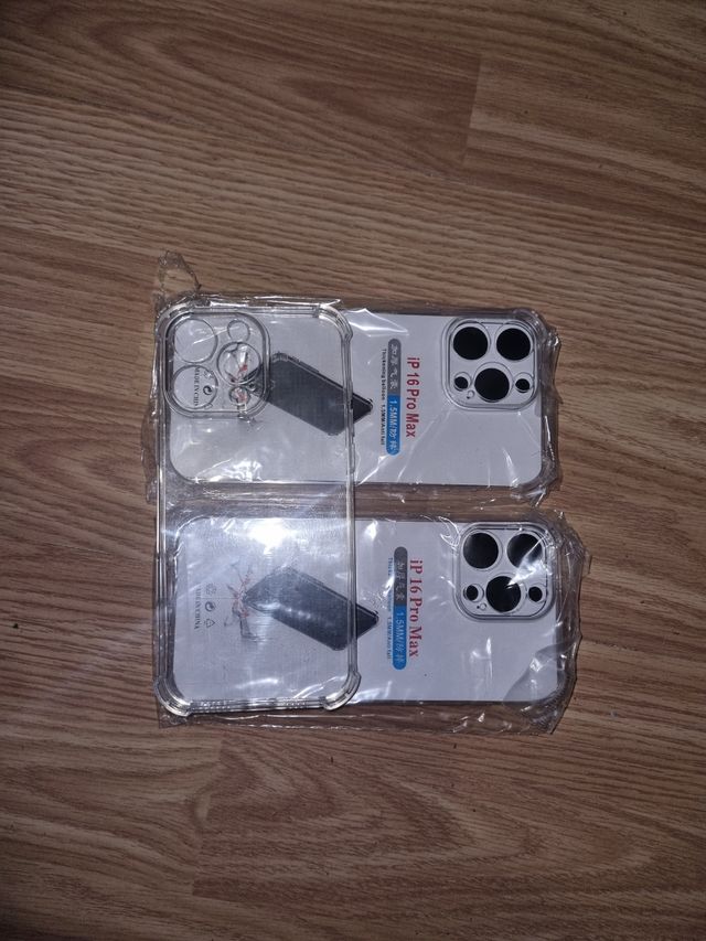 Fundas iPhone 16 Pro Max (3 unidades)