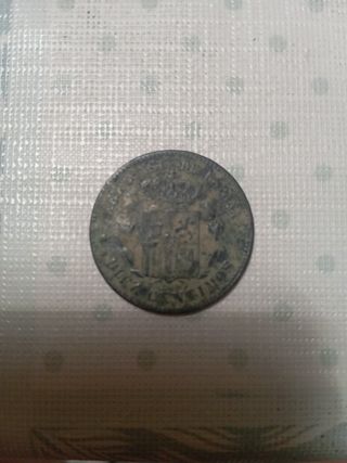 Diez Centavos Moneda Antigua