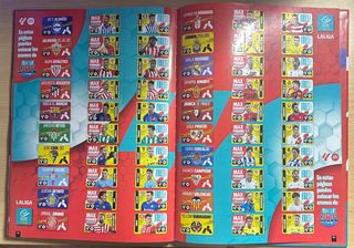 Álbum tapa dura LaLiga Este 2023-24
COMPLETO