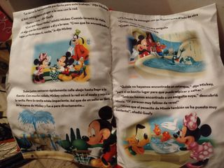 Mira antes de saltar libro cojín blandito