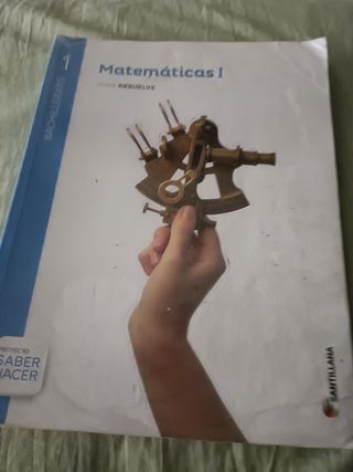 Matemáticas 1 bachillerato Santillana 