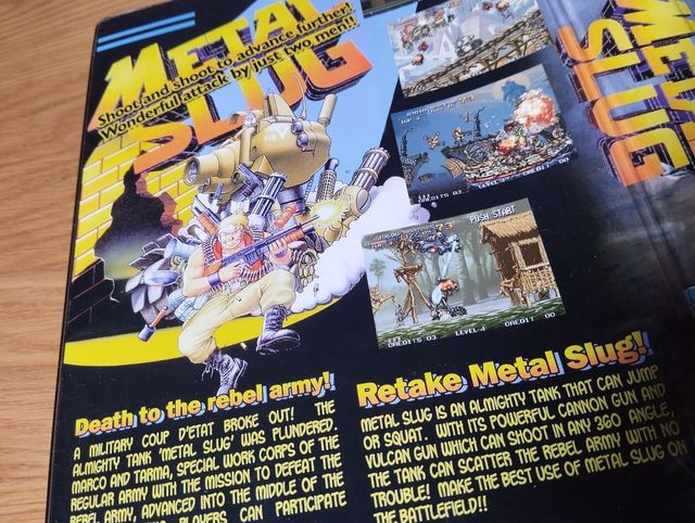 Metal Slug MVS Neo Geo SNK