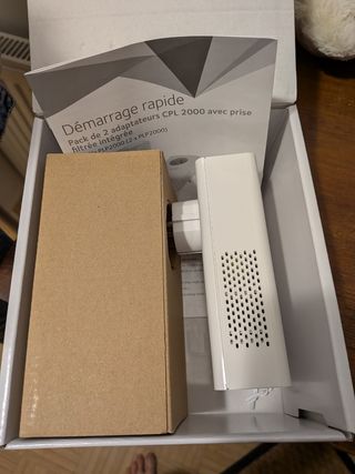 Adaptador PLC red datos por enchufes NETGEAR 