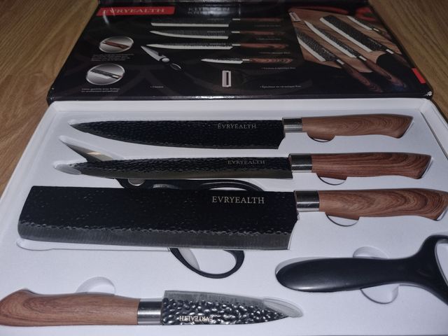 Set de Cuchillos de Cocina EVRYHEALTH