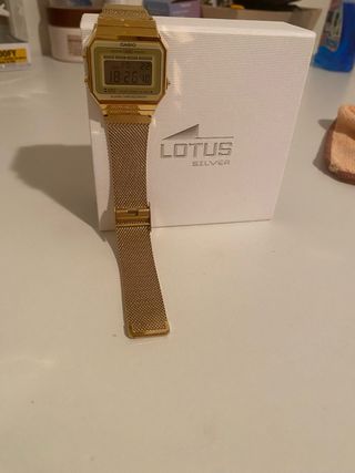 Reloj Casio Dorado Malla Metálica