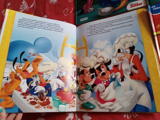 Lote libros La casa de Mickey Mouse 
