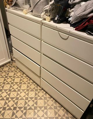 Cajonera Kullen 5 cajones Ikea Blanca