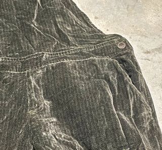 Peto de terciopelo estampado a rayas