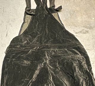 Peto de terciopelo estampado a rayas