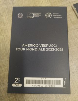 Moneda de 2€ Italia 2025 FdC - Amerigo Vespucci 