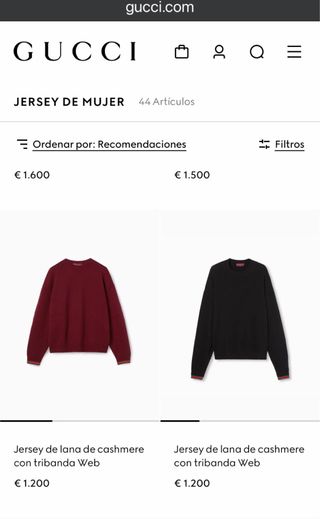 Jersey Gucci d lana con cremallera