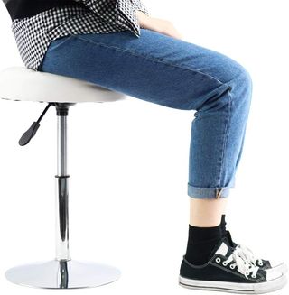 Taburete Giratorio Trabajo Ajustable