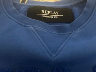Sudadera Replay Azul Talla XXXL
