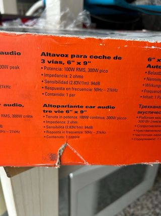 Altavoces JBL 6x9