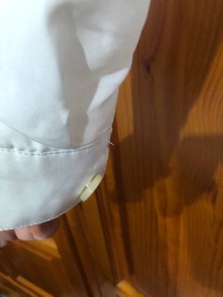 Camisa blanca vintage mujer talla 48