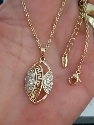 Collar baño de oro XP