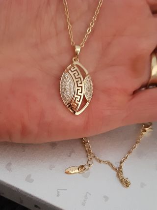 Collar baño de oro XP