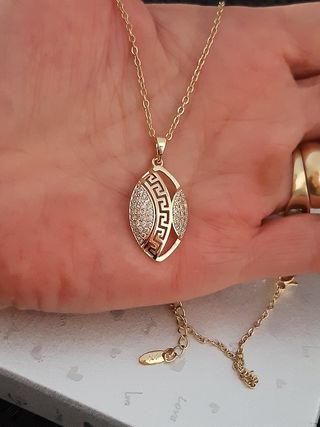 Collar baño de oro XP