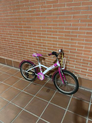 Bicicleta infantil rosa BITWIN