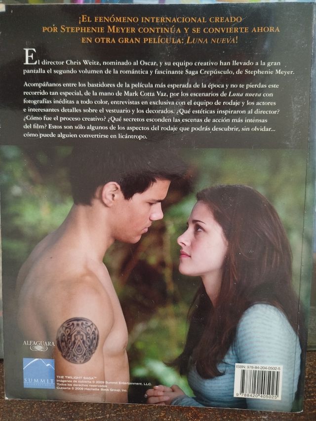 LUNA NUEVA: LIBRO OFICIAL DE LA PELICULA (Spani...