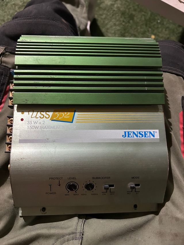 Amplificador Jensen USS 552 35W x2 150W Max