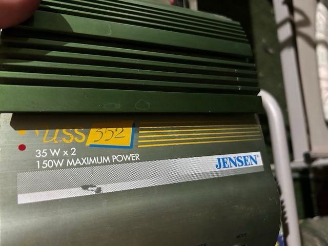 Amplificador Jensen USS 552 35W x2 150W Max