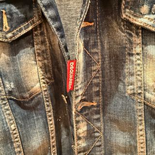 Cazadora Vaquera Dsquared2 Azul