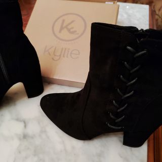Botines tacón Kylie negros