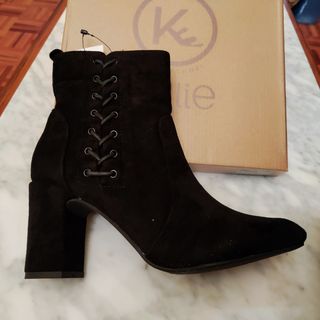 Botines tacón Kylie negros
