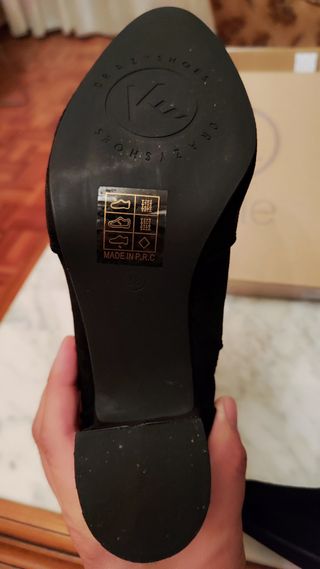 Botines tacón Kylie negros
