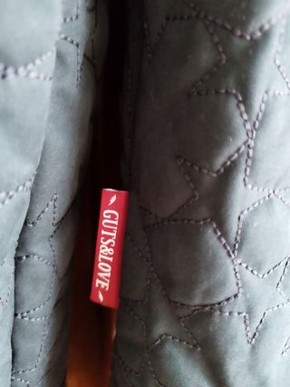Cazadora Guts & Love Azul Talla M Nueva