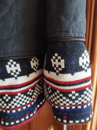 Cazadora Guts & Love Azul Talla M Nueva